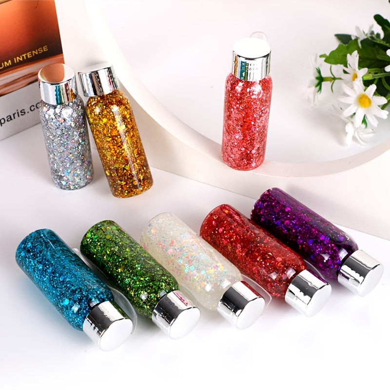 Glitter Body Gel Long Lasting Sequin Sparkling Cream