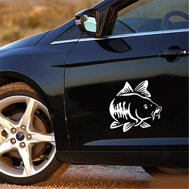 Funny Carp Car Decoration Sticker