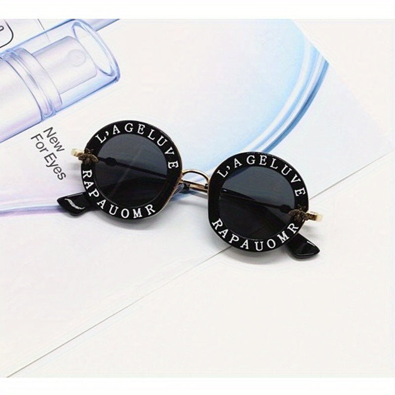 Kids Round Frame Sunglasses UV Protection For Boys and Girls