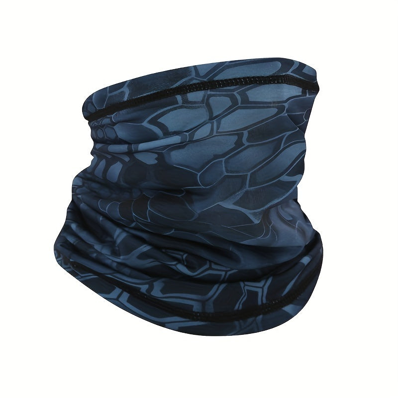 Ice Silk Neck Gaiters Sunscreen Breathable Multicolor Bandana