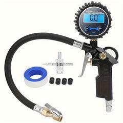 Digital Tire Pressure Gauge Inflator with LCD Screen