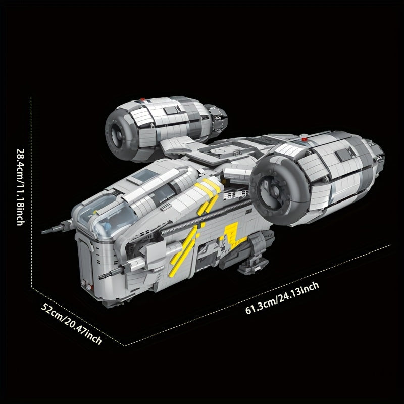 Large Interstellar Spaceship Assembly Toy Model Decoration 4000pcs