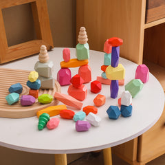 Wooden Stacking Puzzle Balance Toy for Kids