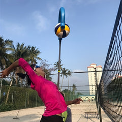 Portable Volleyball Spike Trainer for Training