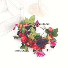 Simulation Flower Wreath Garland for Wedding Party