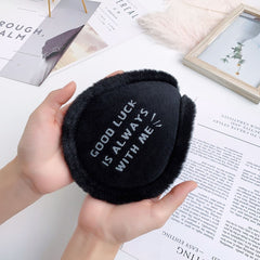 Men's Plush Winter Ear Warmers Thick Fleece Ear Muffs with Soft Fluffy Lining