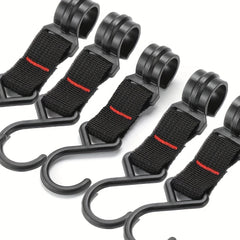 5pcs Camping Rack Hook Plastic Buckle Hanging Webbing Buckle