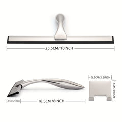 Stainless Steel Shower Squeegee 10 Inches