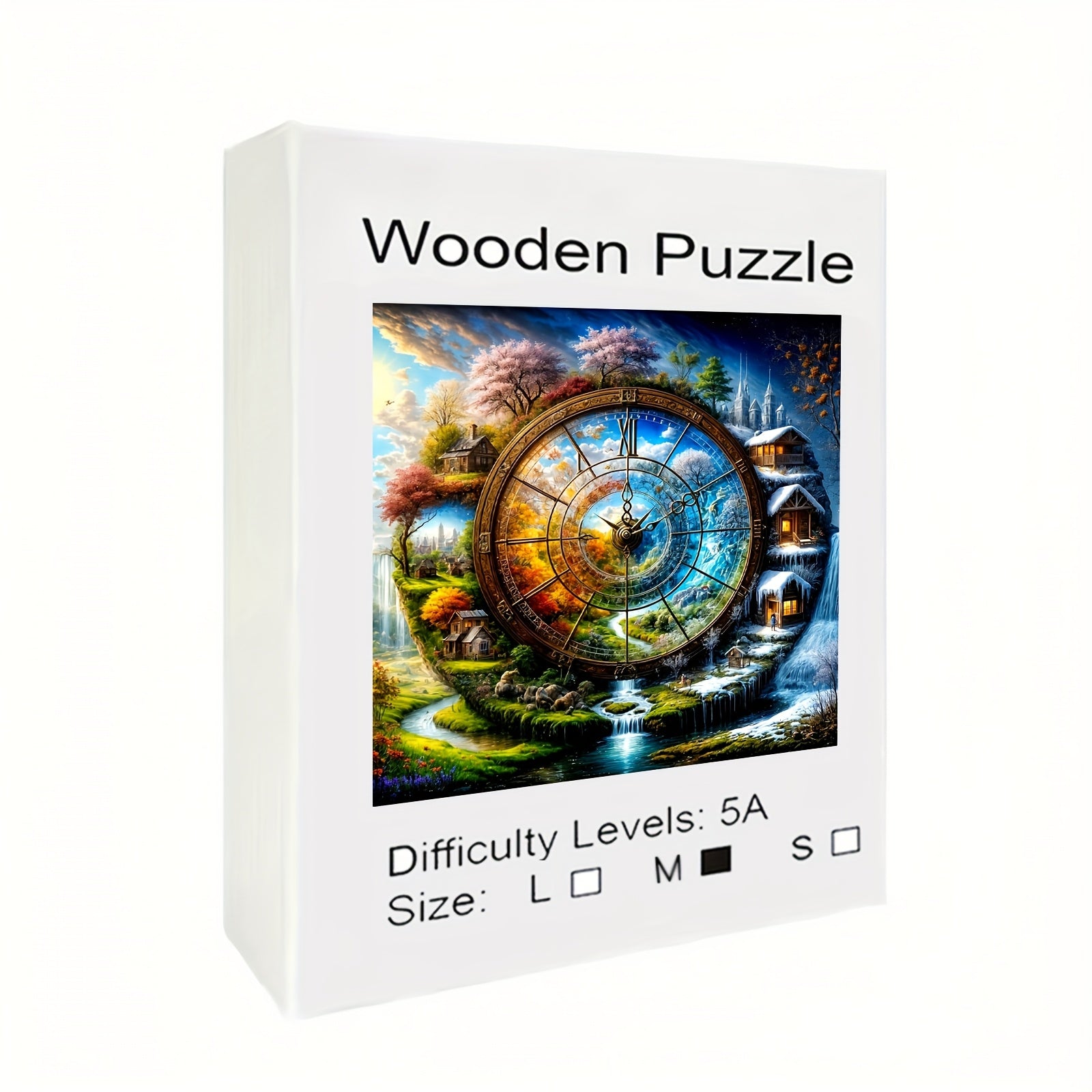 Seasonal Wooden Puzzles Home Decor - Perfect Gift Idea