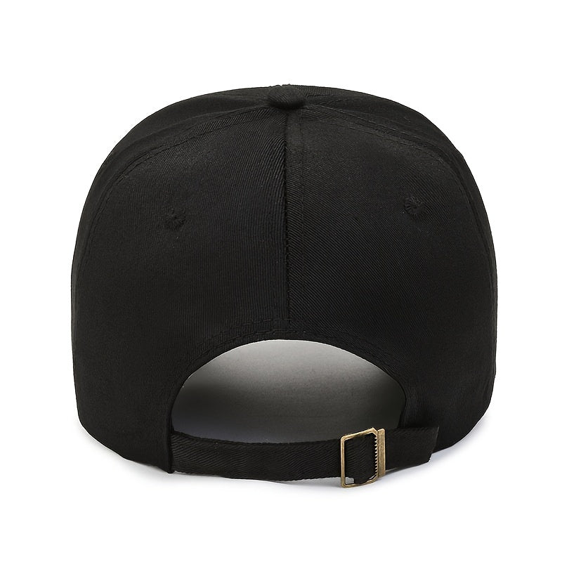 Men's Letter Embroidered Cotton Baseball Cap
