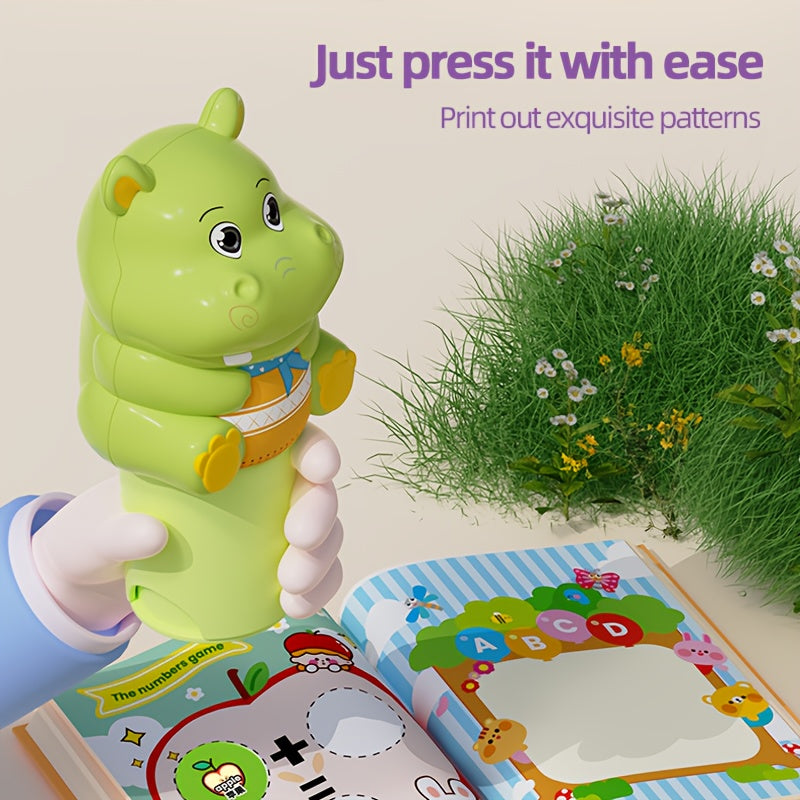 Magic Seal Stickers Set - 20 Stickers Pattern Book Ink & Reusable