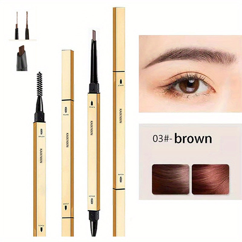 Dual-Ended Waterproof Eyebrow Pencil 5 Colors
