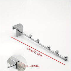 Metal Hook Student Bedside Hook Clothing Store Card Square Tube