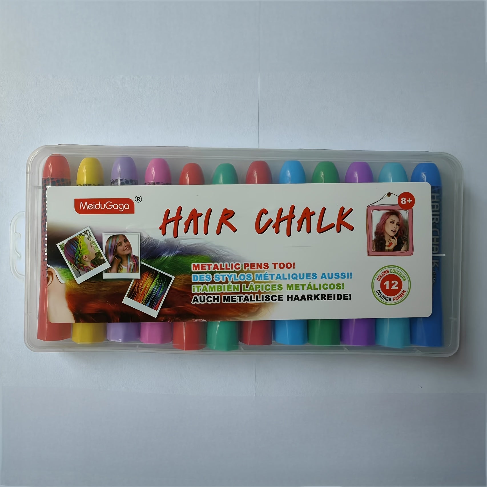 Water Based Hair Coloring Pen Bright Colors for Cosplay Proms