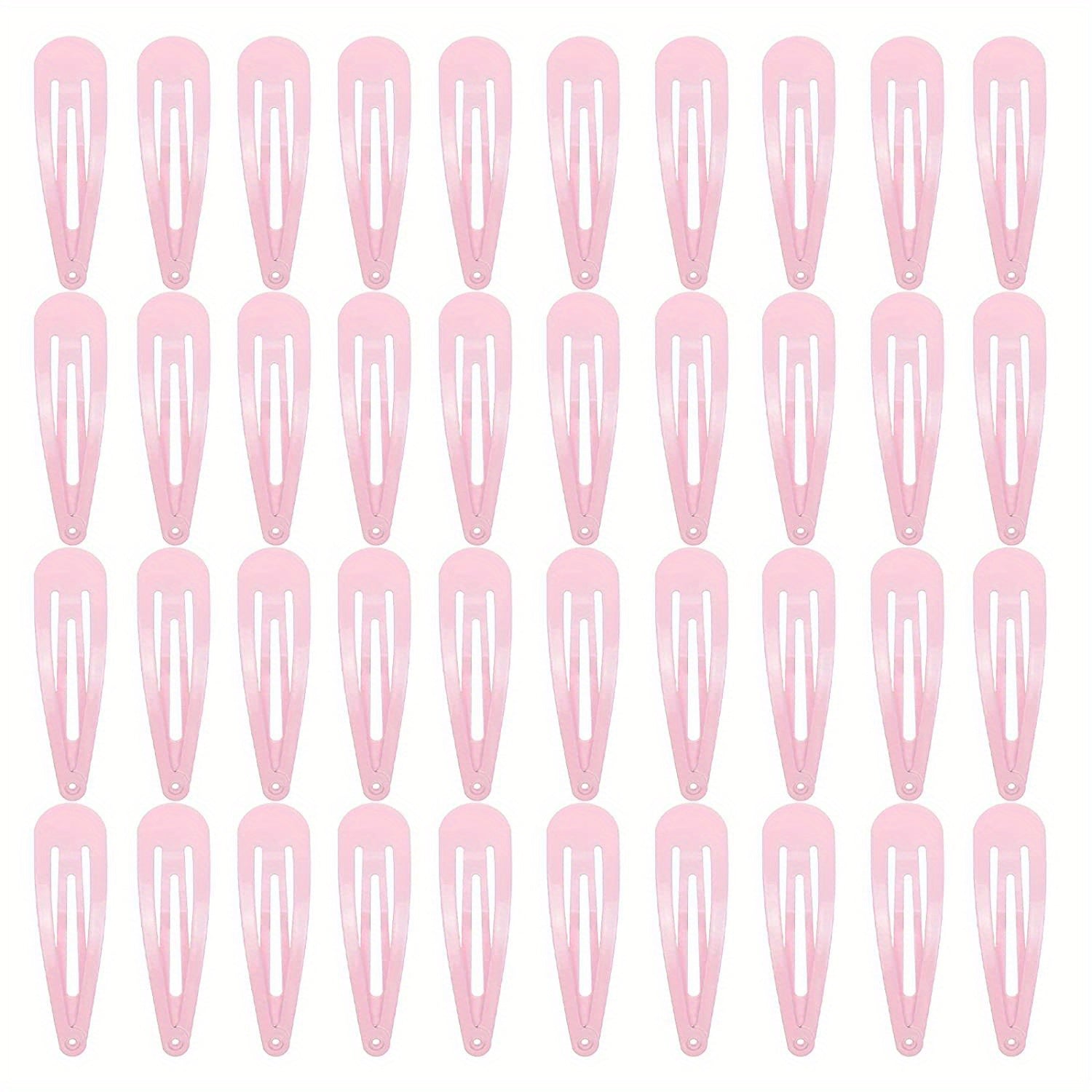 40Pack Metal Snap Hair Clips for Women Girls Kids Teens Toddlers
