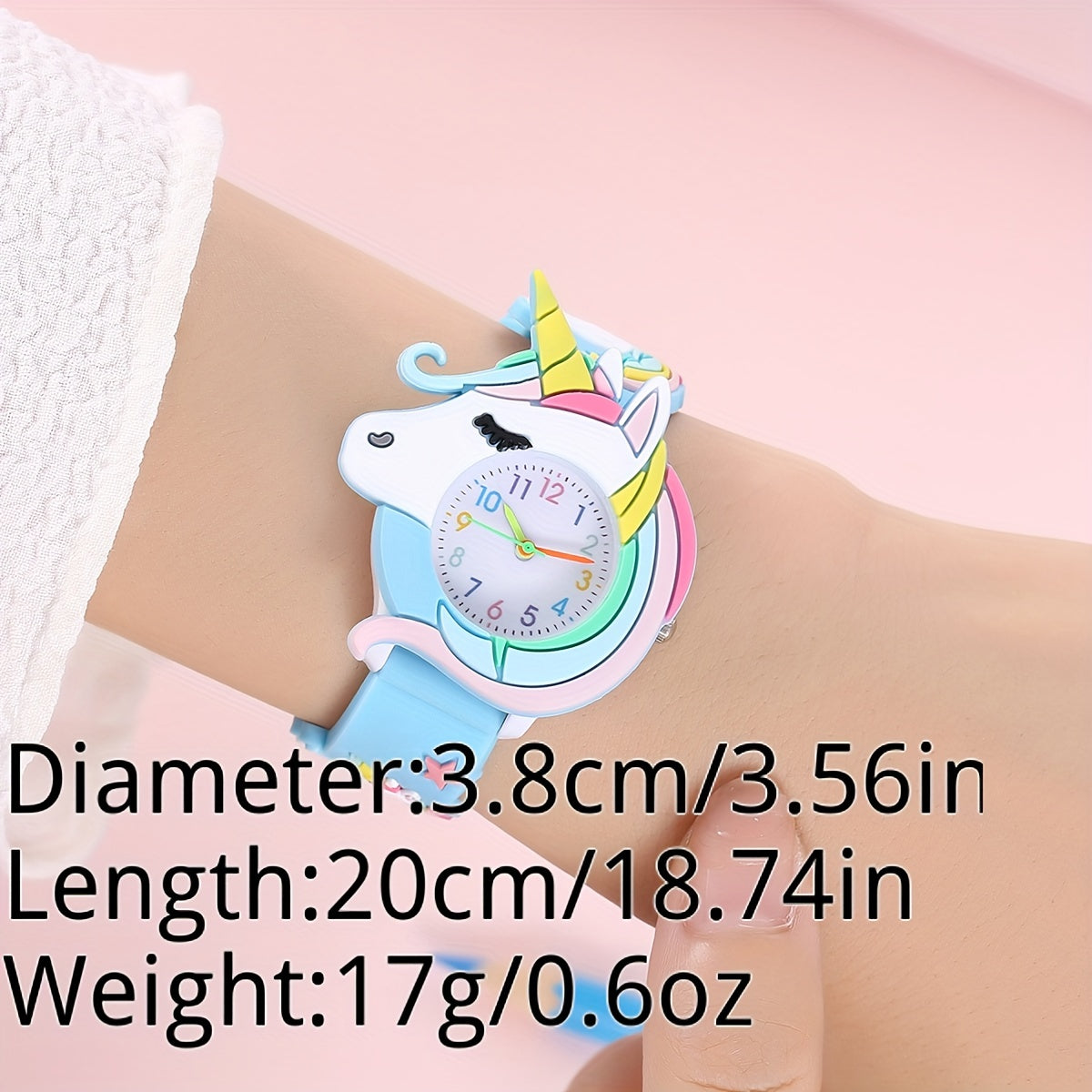 Kids Unicorn Silicone Watch Gift