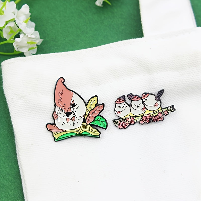 Bird Zinc Alloy Pin for Men
