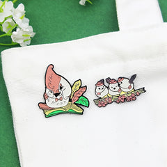 Bird Zinc Alloy Pin for Men