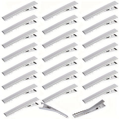 24Pcs Metal Duck Billed Hair Clips for Women Salon Hair Acces
