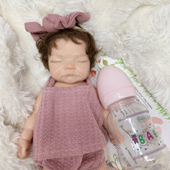 Handcrafted Silicone Youngsters Girl Doll Soft Touch & Clothes
