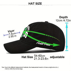 3D Embroidery Baseball Cap Washed Patch Cloth Baseball Hat Sun Hat