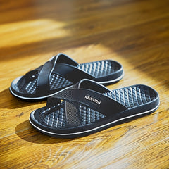 Men's RE X TION Print Slides Anti skid Quick Drying Sandals