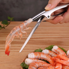 Stainless Steel Shrimp and Prawn Peeler 8 Inch Kitchen Tool