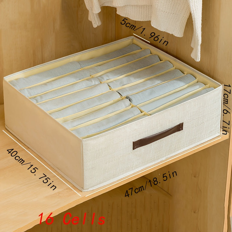 Pants Drawer Storage Basket Grids Leggings Storage Box