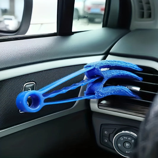 Removable Washable Vent Brush for Window Cleaning