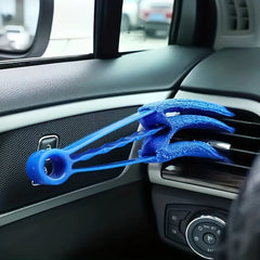 Removable Washable Vent Brush for Window Cleaning