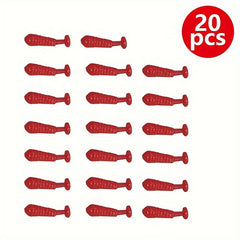 Mini Micro Bait Ultra Small Road Bait Spiral T Tail Bait Soft Worm Fly Hook