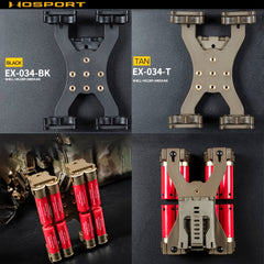 Adjustable Angle & Height Clip for Belt Outdoor Equipment