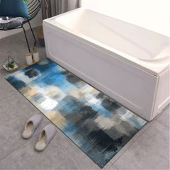 Soft Diatom Mud Bathroom Floor Mat Quick Drying Non-slip