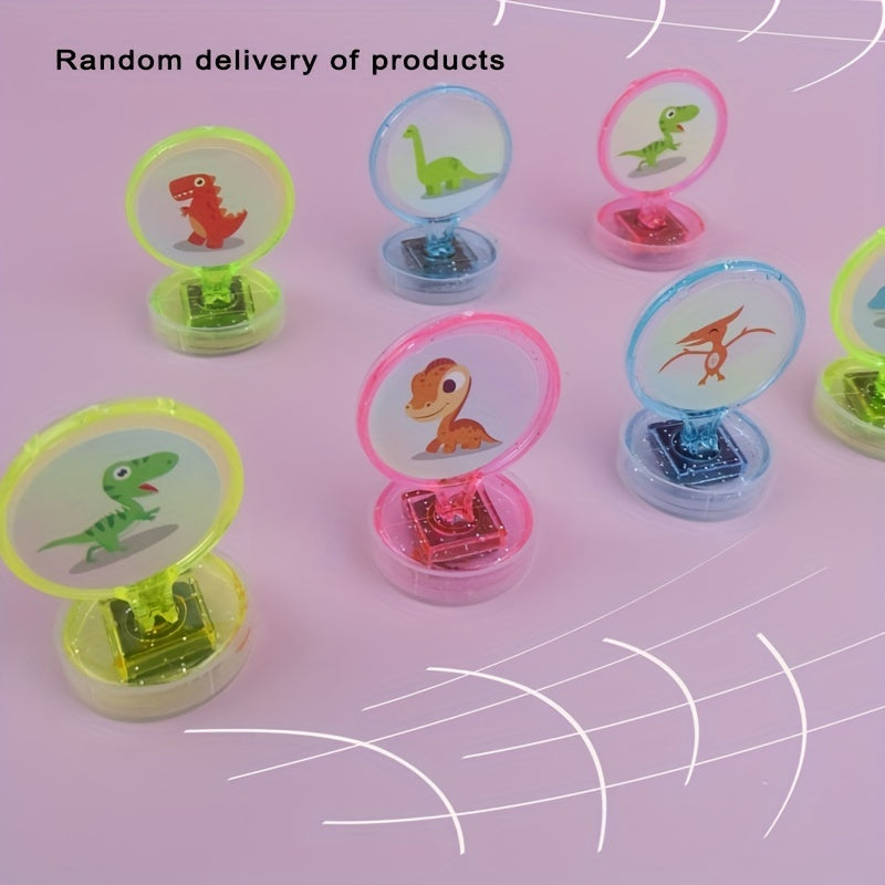 Dinosaur Stamp Small Toy for Kids, Kindergarten Gift