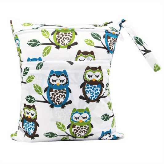 Reusable Wet Dry Bag for Baby Cloth Diapers Breast Pump Beach Pool Gym