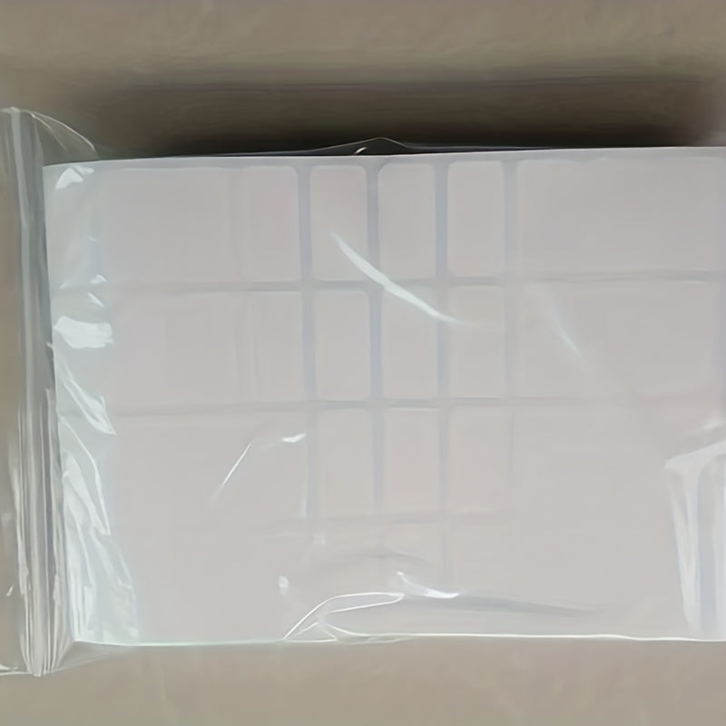 500pcs Blank Label Paper for Diamond Painting - Square Round Shape