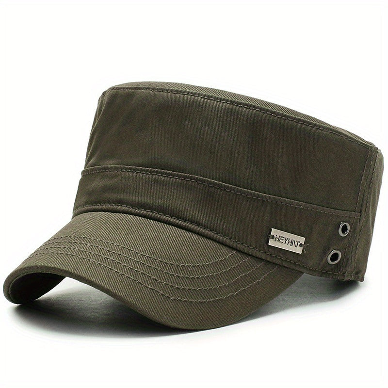Casual Flat Cap Baseball Cap Sun Hat for Men and Women