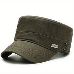 Casual Flat Cap Baseball Cap Sun Hat for Men and Women