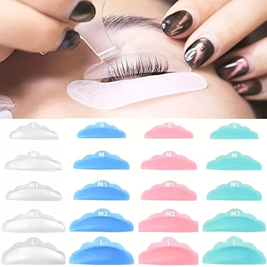 5 Pairs Lash Lift Rods Silicone Eyelash Pads Y Shape