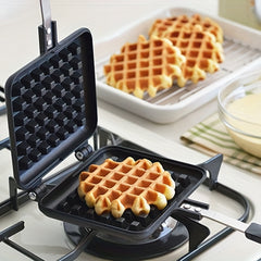 Square Waffle Baking Pan For Gas Aluminum Roasting Pan