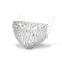 Diamond Unisex Face Mask Multicolor Rhinestone Mask