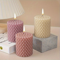 3D Silicone Candle Making Molds Cylinder Cube Ball Resin Casting Moulds