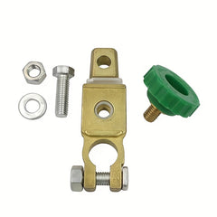 Car Truck Boat Vehicle Power Shutoff Disconnect Switch Green Knob Isolator
