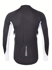 Quick Drying Men's Cycling Jersey with Pocket
