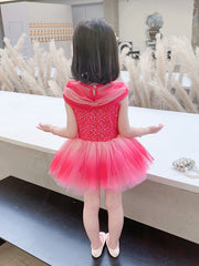 Girls Cotton Ballet Tutu Leotard Gymnastics Dress