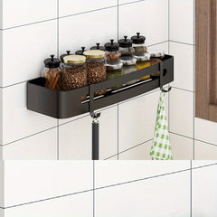 Wall Mount Spice Rack Holder Triangle Square Hanging Spice Organizer