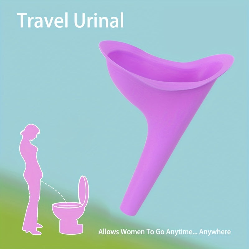 Portable Silicone Female Urinal Car Urinal Aid Travel Camping