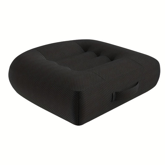 Car Booster Seat Cushion Portable Breathable Mesh 4.7in Angle Lift Seat Cushions