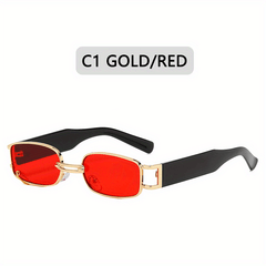 Metal Sunglasses For Women Men Anti Glare UV400
