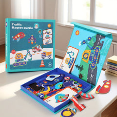Magnetic Puzzle Game Face Changing Magic Toy for Kids
